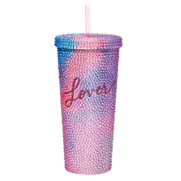 Taylor Swift Lover Pink Glitter Tumbler Cup 24oz Ready to Ship Sold Out On Line - Picture 1 of 3